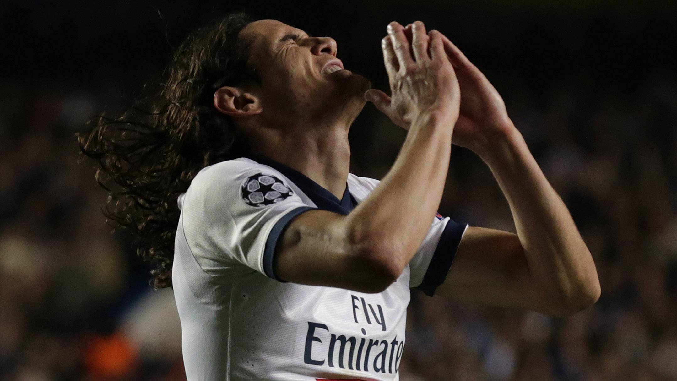 Cavani: decep&ccedil;&atilde;o com requintes de frustra&ccedil;&atilde;o