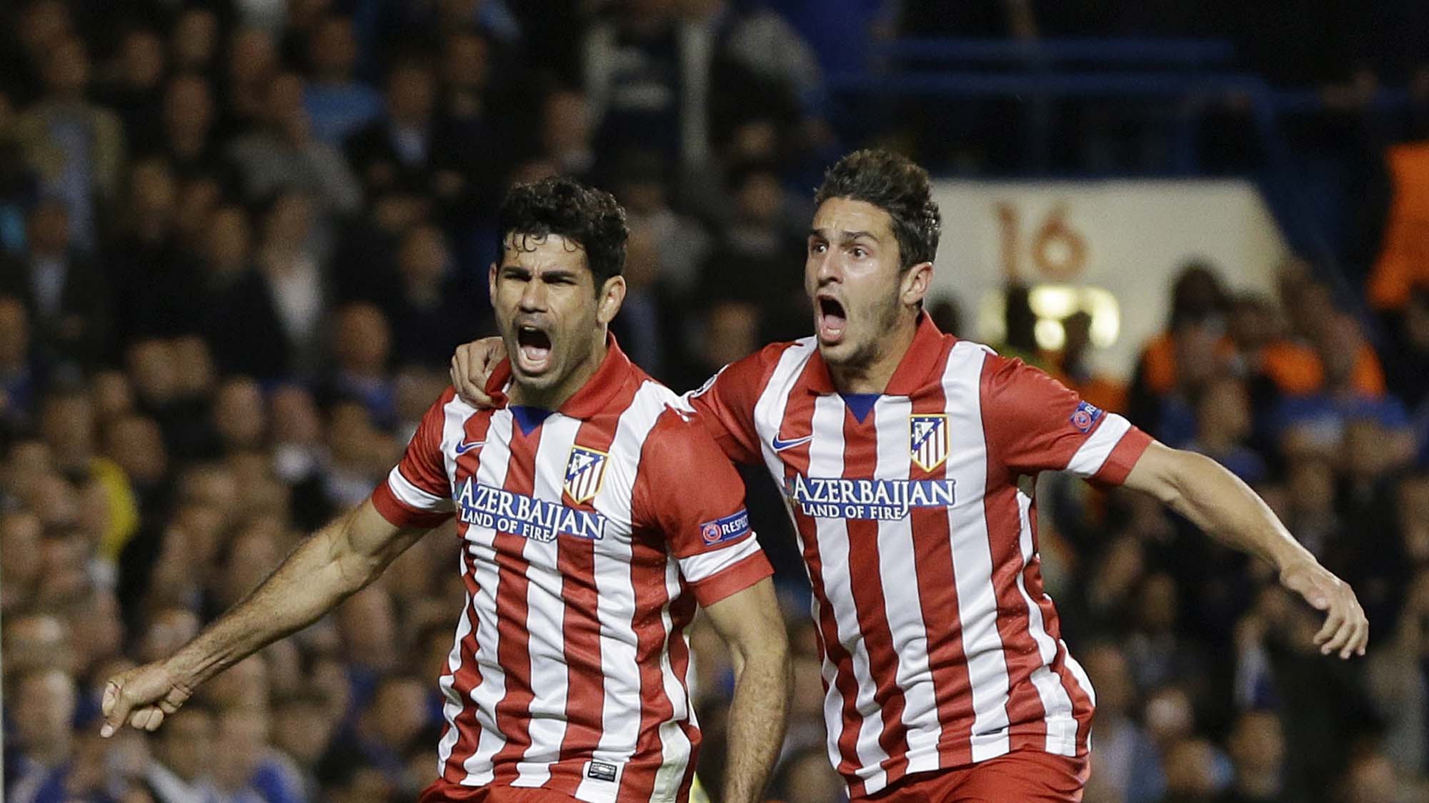 Diego Costa, em temporada espetacular pelo Atl&eacute;tico de Madrid (Foto: AP)