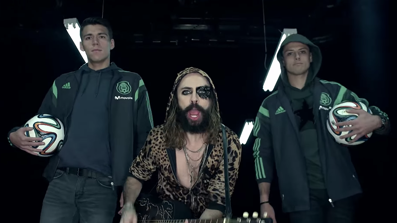 A preparação da seleção mexicana para a Copa inclui um videoclipe bem inusitado