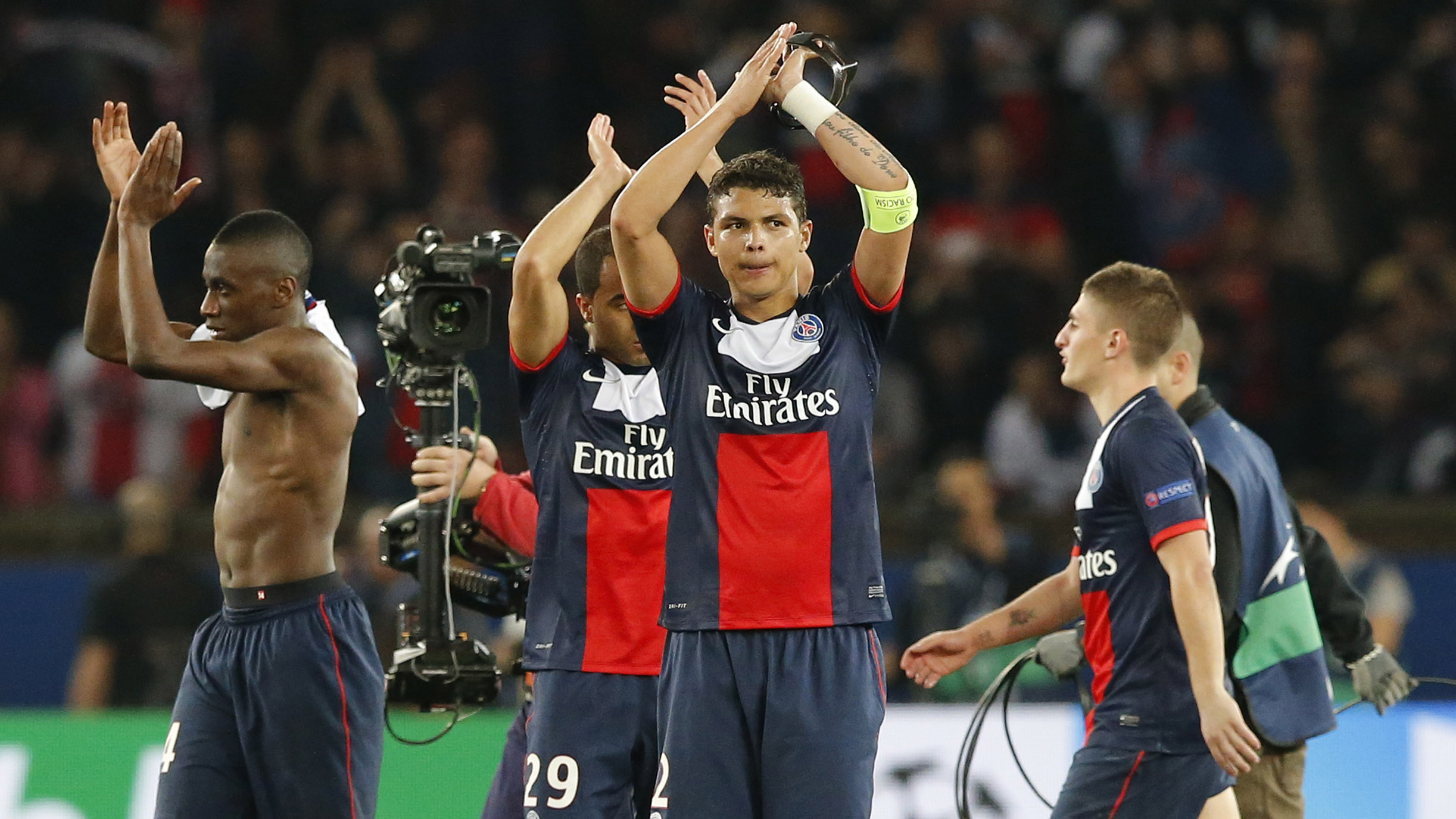 O PSG ganhou moral para o jogo de volta das quartas da Liga dos Campe&otilde;es (Foto: AP)