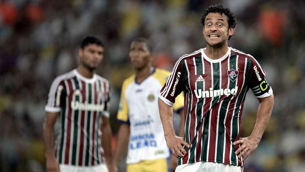 Fred, capit&atilde;o do Fluminense: qual &eacute; a do Fluminense em 2014? (Foto: Jorge Rodriguezs/Trivela)