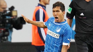 Sabe o Roberto Firmino? Ele deu um show pelo Hoffenheim, com direito a gol  de bicicleta