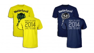 O Motörhead lançou camisetas para a Copa melhores que as do Iron Maiden