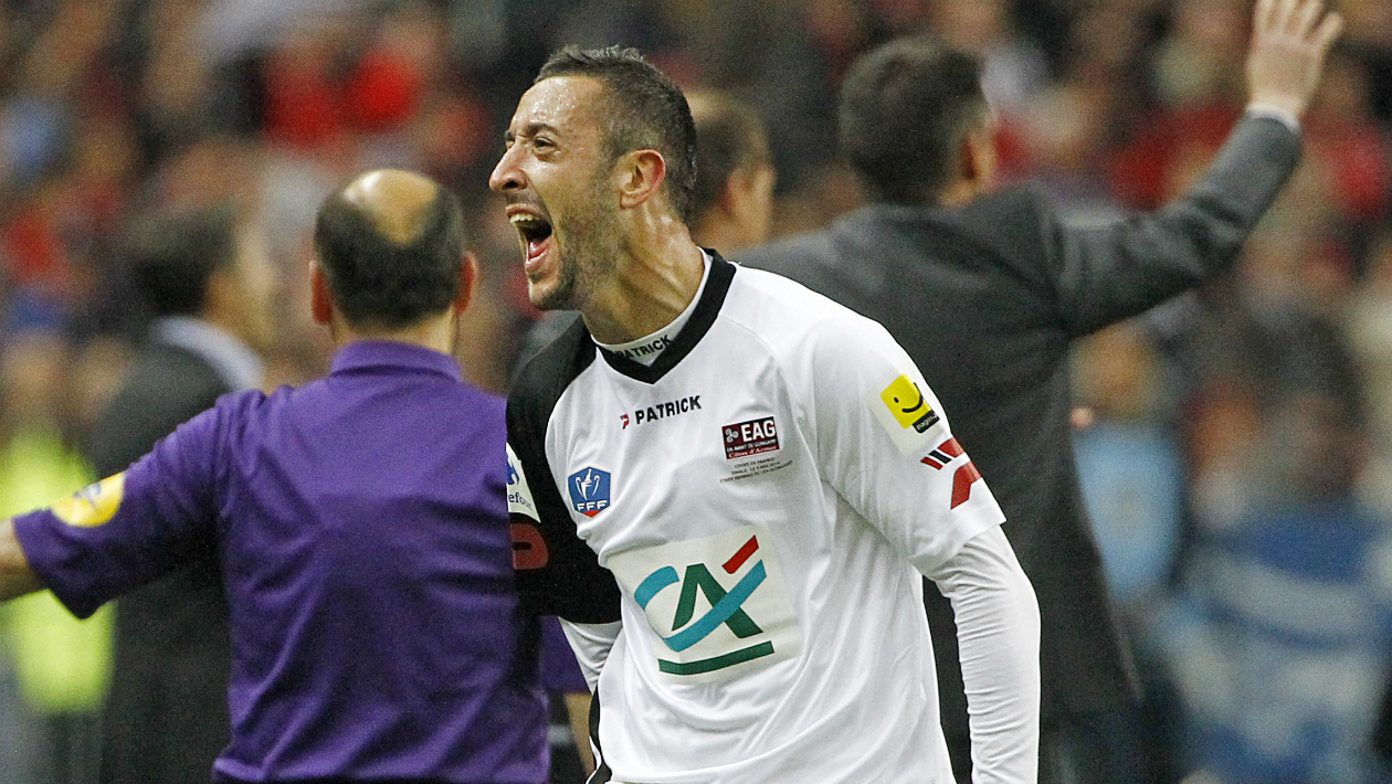 Martins Pereira fez o gol que inaugurou o placar (AP Photo/Remy de la Mauviniere)