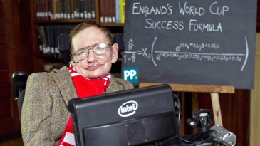 Como a Inglaterra pode ganhar a Copa? Com as dicas de Stephen Hawking