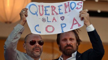 Viggo Mortensen em Cannes faz campanha pelo San Lorenzo: “Queremos la Copa”