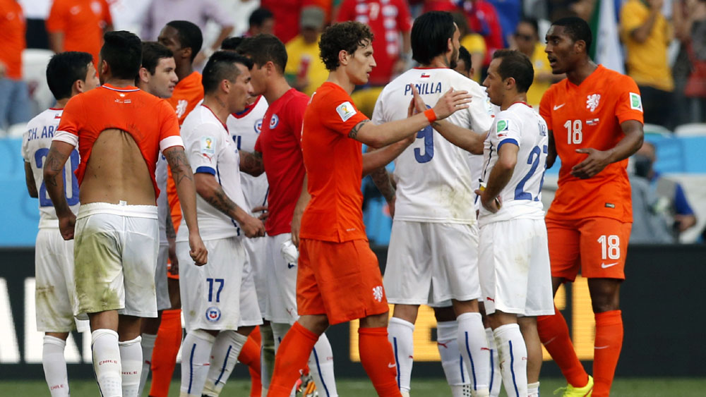 Jogador por jogador, as avalia&ccedil;&otilde;es de Holanda 2&times;0 Chile