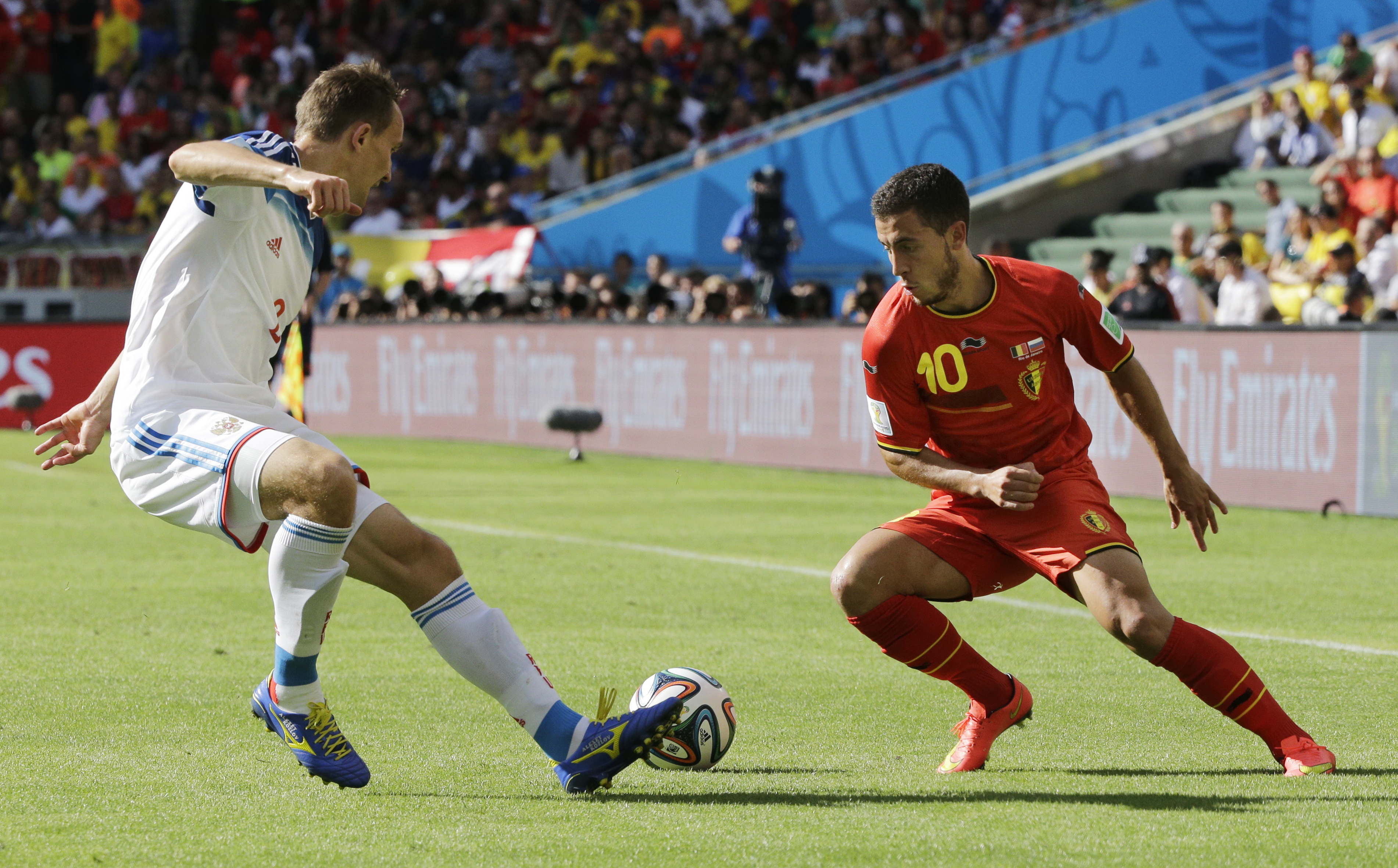B&eacute;lgica 1&times;0 R&uacute;ssia: Hazard salva &ldquo;time sem vergonha&rdquo; no Maracan&atilde;