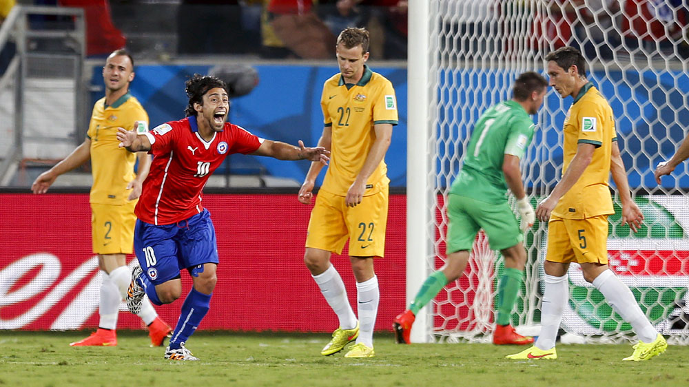Chile 3&times;1 Austr&aacute;lia: Os chilenos que sofreram mais do que deveriam