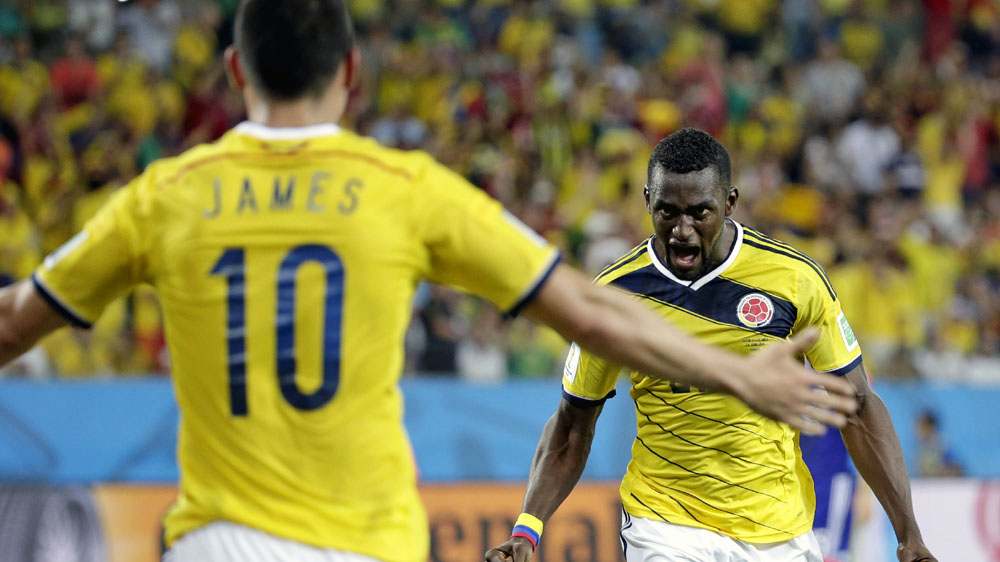 Jap&atilde;o 1&times;4 Col&ocirc;mbia: talento de James destro&ccedil;a samurais