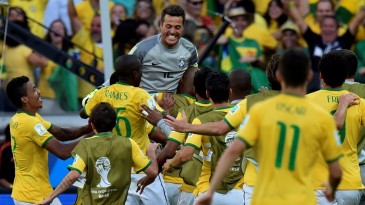 A confiança de Júlio César foi maior do que o temor do resto da Seleção