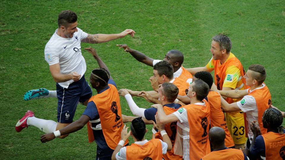 Jogador por jogador, as avalia&ccedil;&otilde;es de Su&iacute;&ccedil;a 2&times;5 Fran&ccedil;a