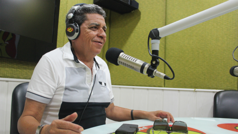 Jorge Aldir, comentarista esportivo h&aacute; 38 anos
