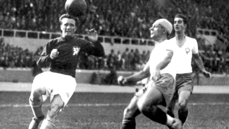 12 de junho:  Tchecoslov&aacute;quia e Brasil protagonizam Batalha de Bordeaux na Copa de 38