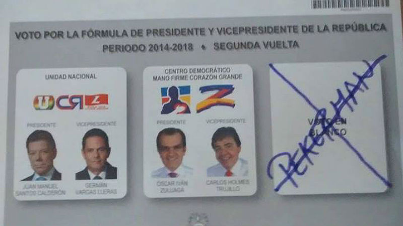 Ess ia votar em branco, mas decidiu votar em Pekerman