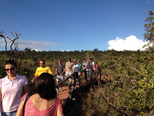 Turistas na Chapada dos Guimar&atilde;es