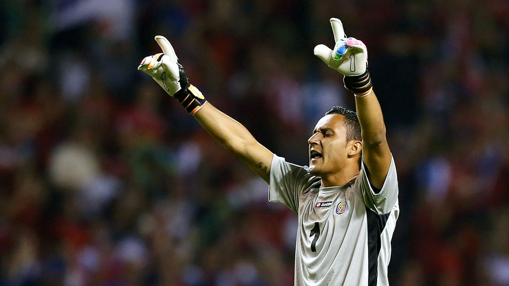 Costa Rica: A esperan&ccedil;a est&aacute; no pared&atilde;o que fica no gol