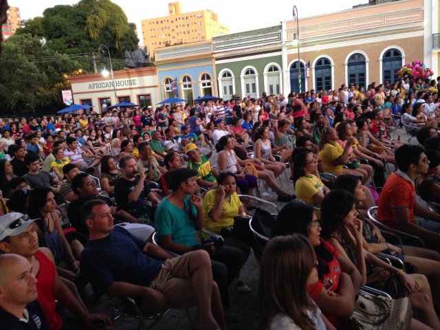Pra&ccedil;a central de Manaus