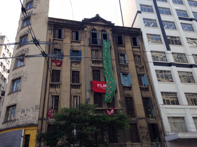 Ocupa&ccedil;&atilde;o copeira no centro de S&atilde;o Paulo