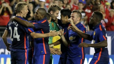 Vale a pena ver essa troca de passes do Manchester United