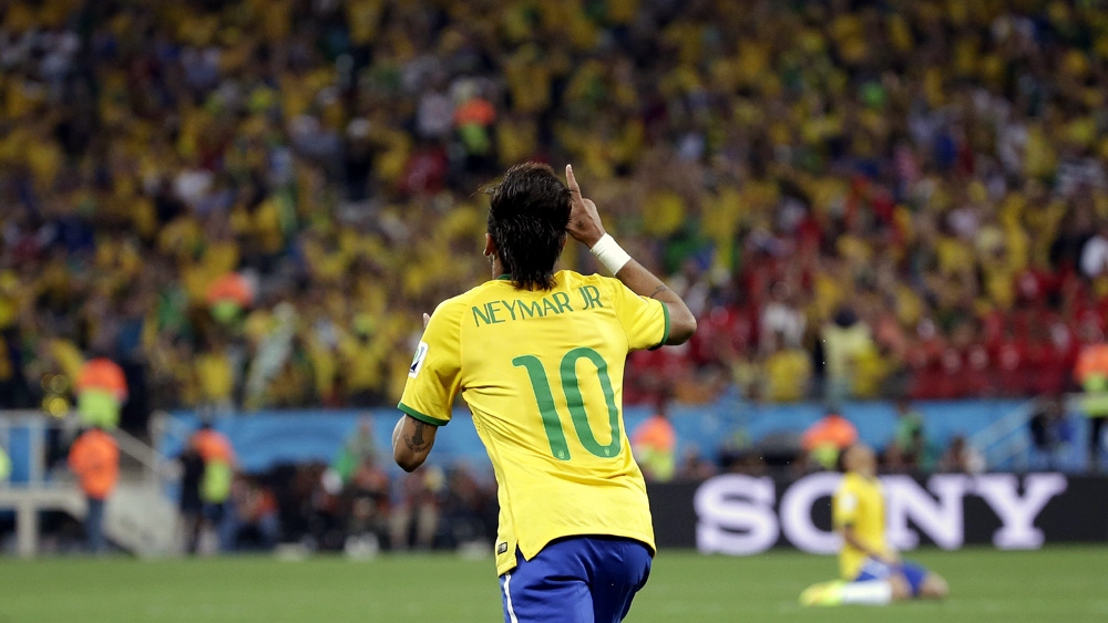 Neymar, o craque brasileiro (AP Photo/Felipe Dana)