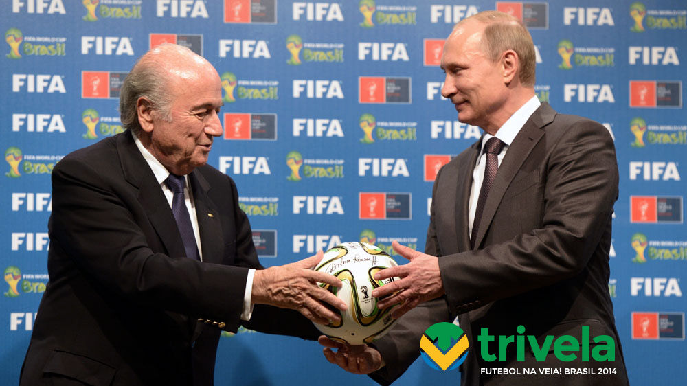 Parece que a Copa do Mundo no Brasil ensinou alguma coisa &agrave; Fifa para 2018