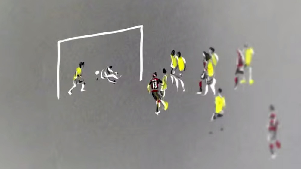 Uma versão artística para o resumo da Copa, porque nunca é demais relembrar a Copa