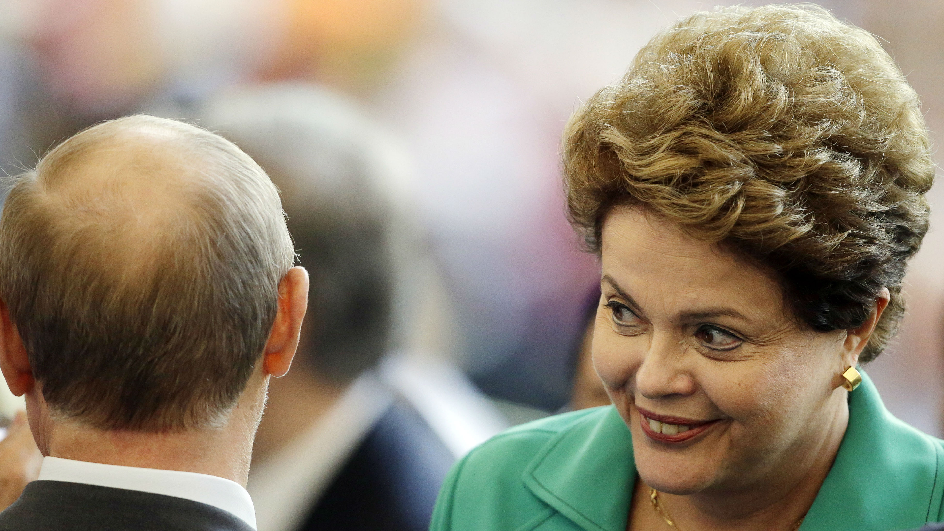Dilma Rousseff, presidenta do Brasil, reuniu-se com o Bom Senso (Foto: AP)