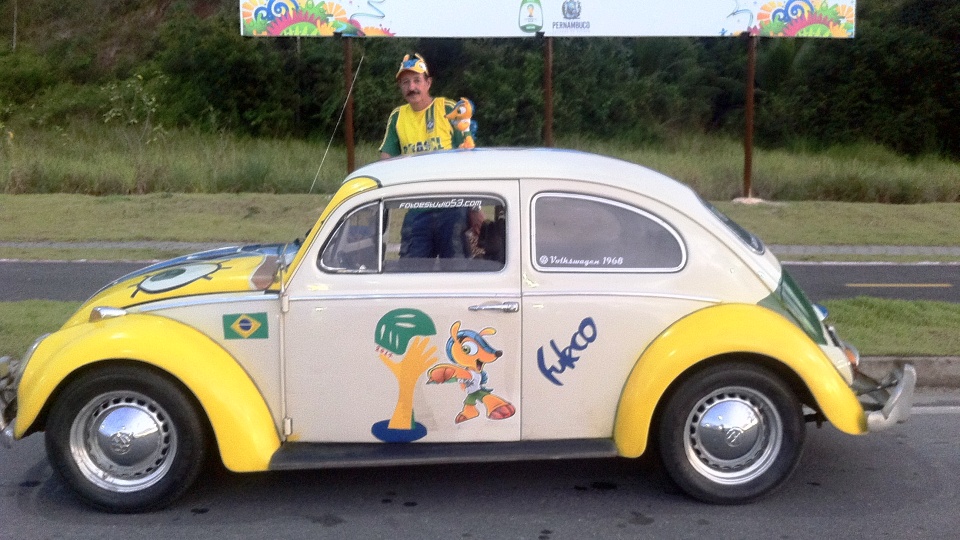 O Fuleco-M&oacute;vel (Foto: Bruno Bonsanti/Trivela)