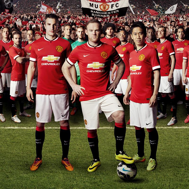Novo uniforme do Manchester United (Divulga&ccedil;&atilde;o)