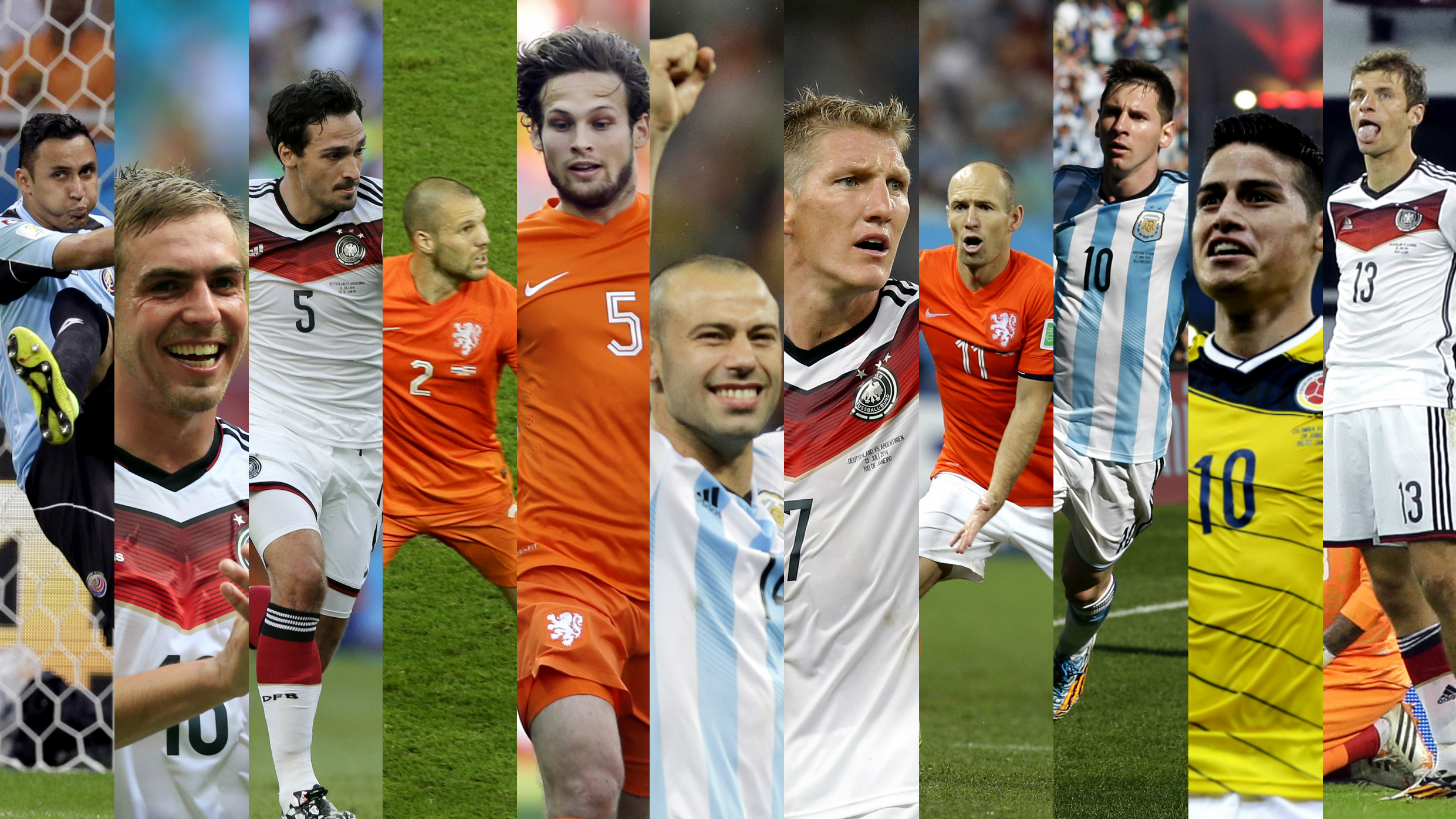 Sem Oscar e Thiago Silva (viu, Fifa?), montamos a nossa seleção da Copa