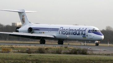 Real Madrid confunde avião que desapareceu com o que usou há cinco anos