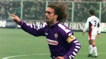 Fugidinha de Edmundo para o Carnaval foi o começo do fim para Batistuta na Fiorentina: “Para mim, foi uma traição”