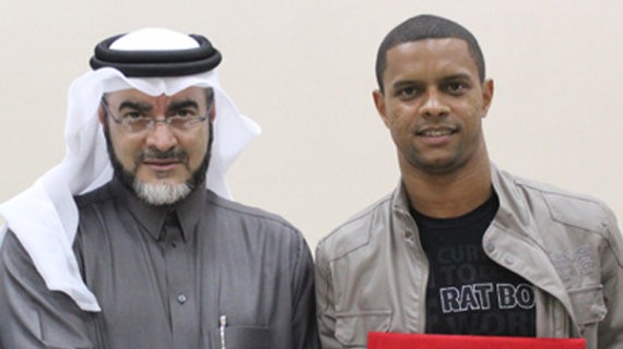 Bruno Rangel realizou o sonho de jogar fora do Brasil no Al Arabi, do Catar, mas j&aacute; voltou  para a Chapecoense