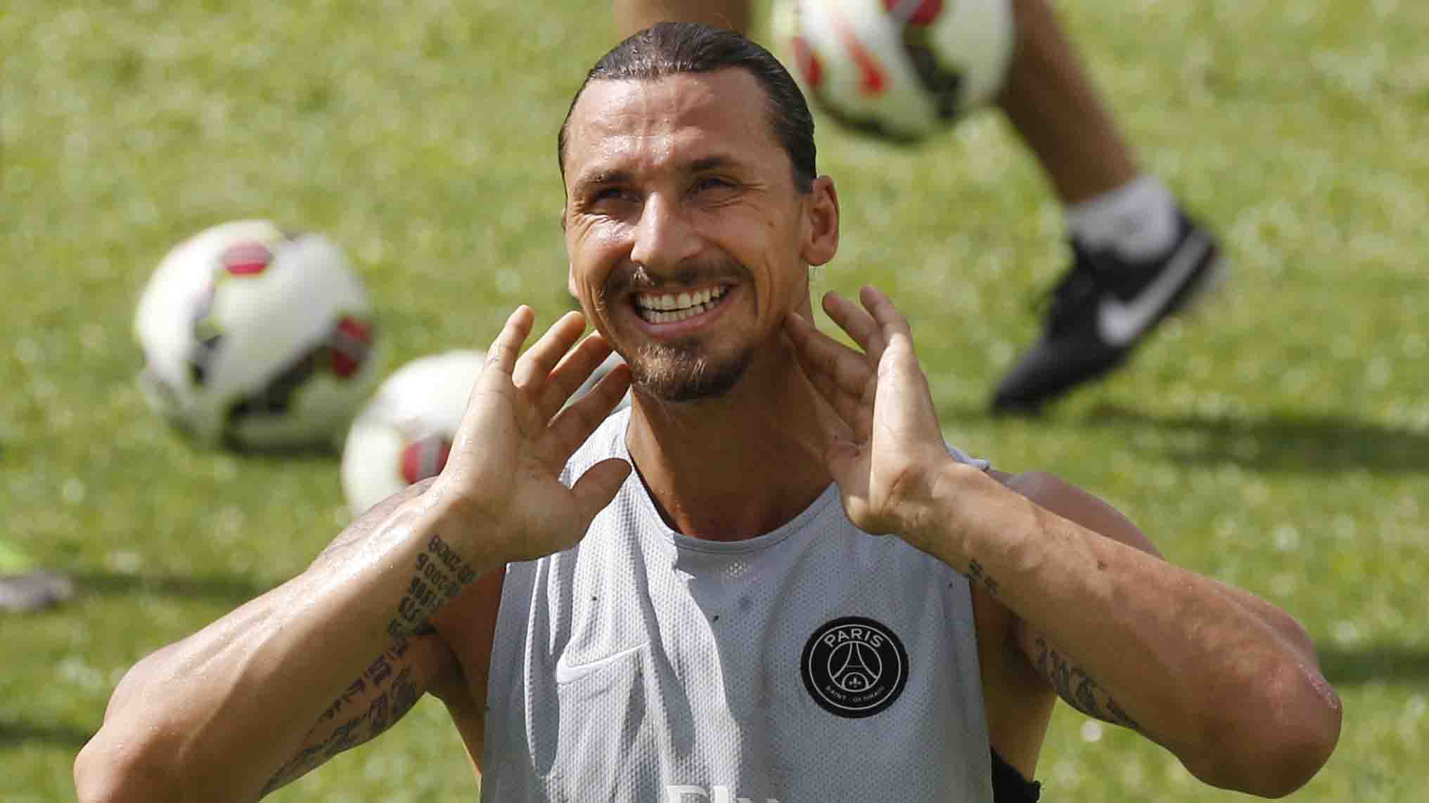 Zlatan Ibrahimovic, do Paris Saint-Germain (Foto: AP)