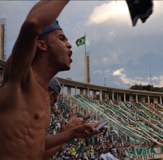 Hoje, o Palmeiras &eacute; uma torcida &agrave; espera de um time (Foto: Leandro Beguoci)