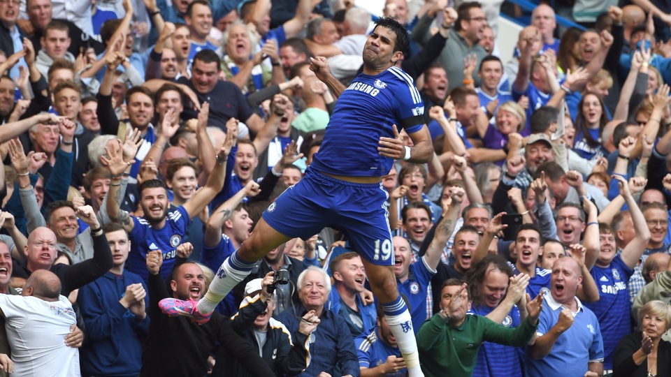 Feitos para a Premier League, D. Costa e F&agrave;bregas tornam o in&iacute;cio do Chelsea impar&aacute;vel