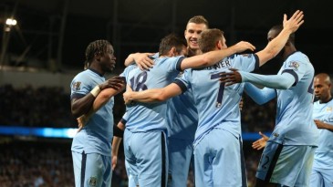 Manchester City fez sete só no segundo tempo e viu “Mini Messi” estrear com gol