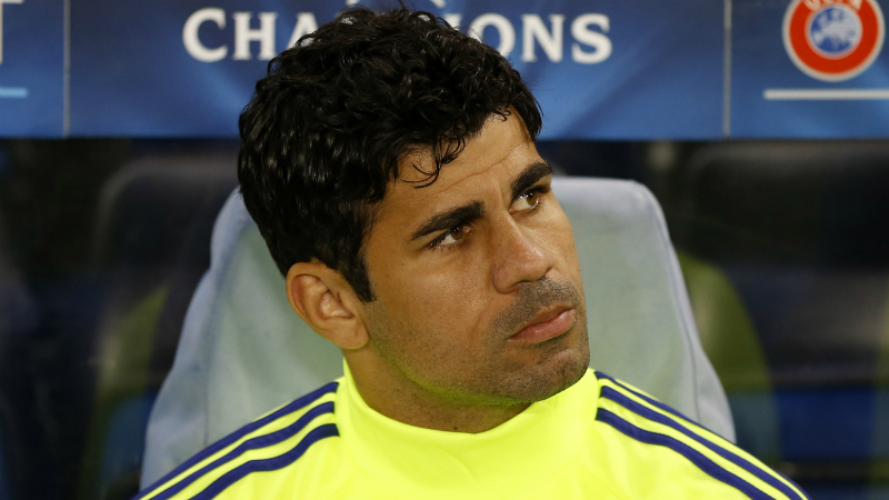 Diego Costa mal chegou ao Chelsea e j&aacute; faz muita falta