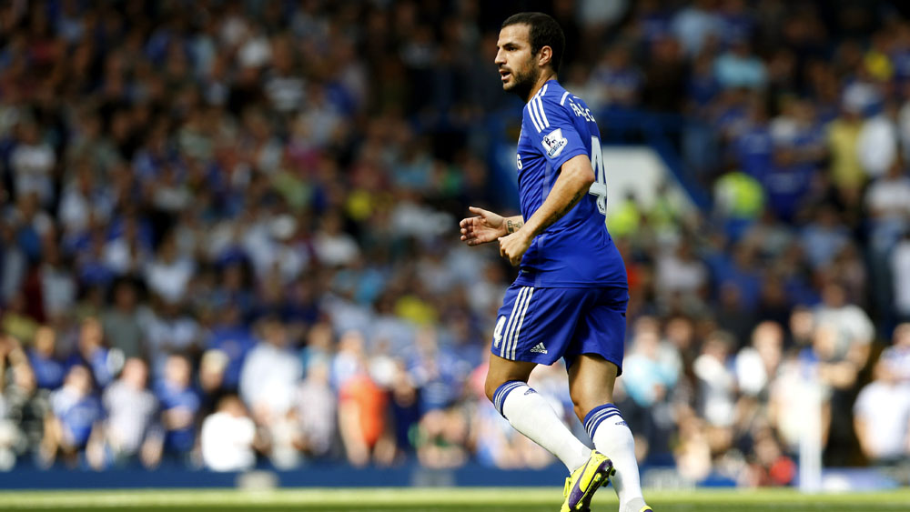 F&agrave;bregas tem o mesmo n&uacute;mero de assist&ecirc;ncias que todo o time do Arsenal, que o recusou