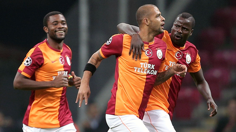 Felipe Melo, volante do Galatasaray (AP Photo)