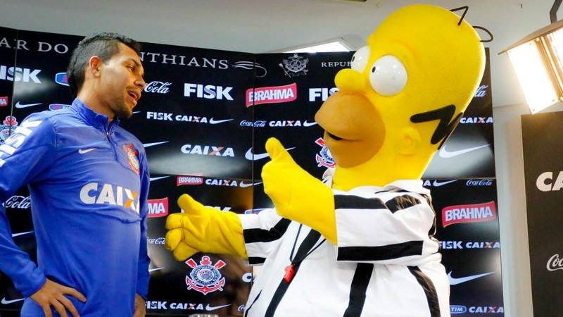O Corinthians tem um refor&ccedil;o para pegar o Atl&eacute;tico Mineiro: Simpson, Homer Simpson