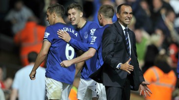 O golaço de Jagielka no final foi a melhor coisa do empate do dérbi de Liverpool