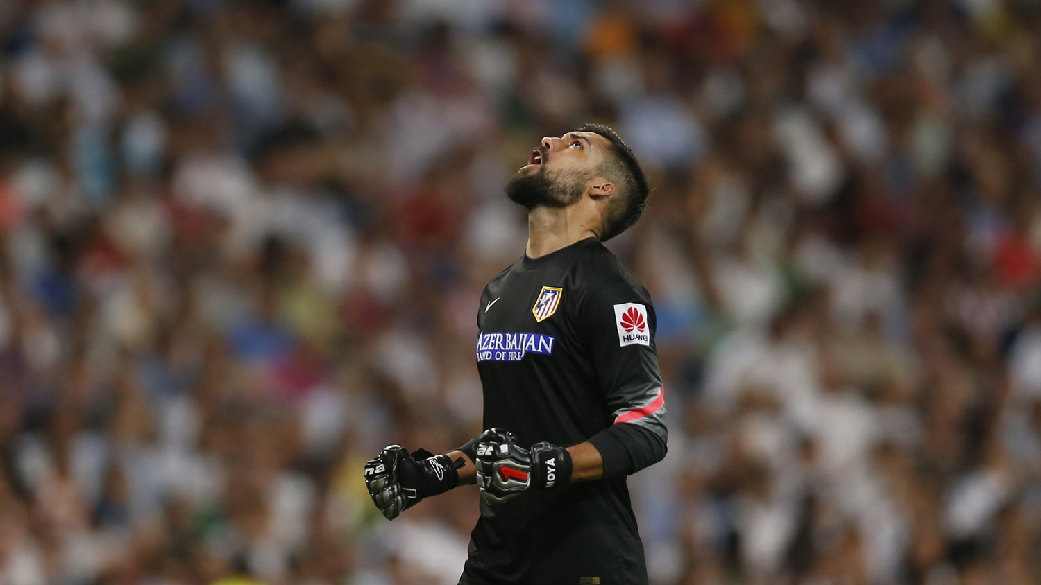 Moy&aacute; foi o destaque da vit&oacute;ria do Atl&eacute;tico de Madrid (Foto: AP)