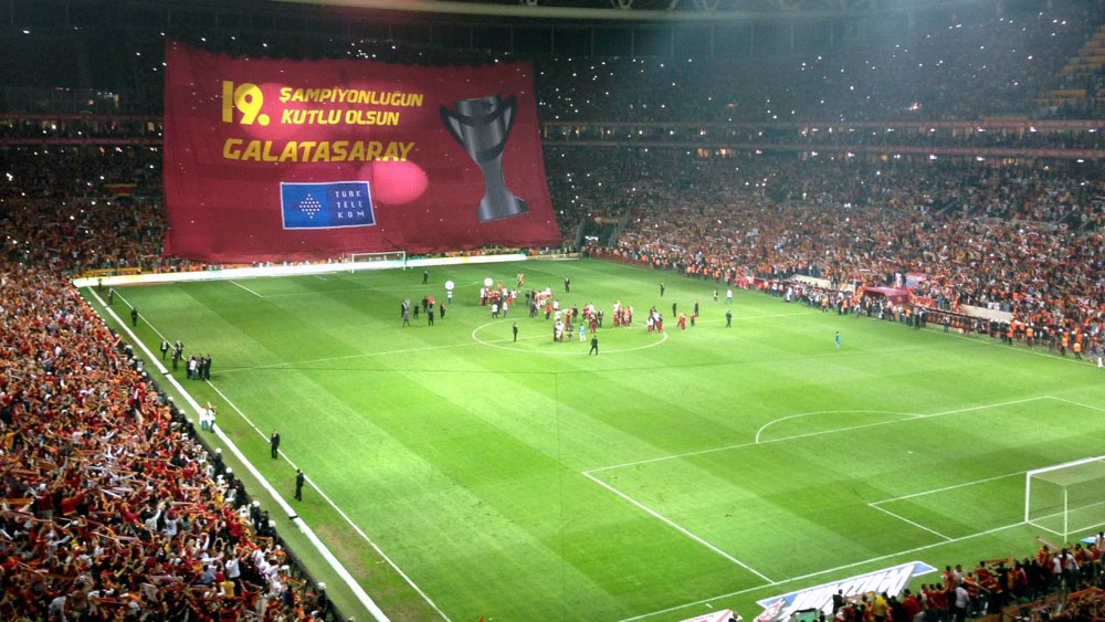 T&uuml;rk Telekom Arena, em Instambul, est&aacute;dio do Galatasaray