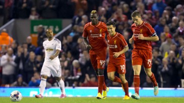 O Liverpool conseguiu uma virada fenomenal para evitar a queda na Copa da Liga