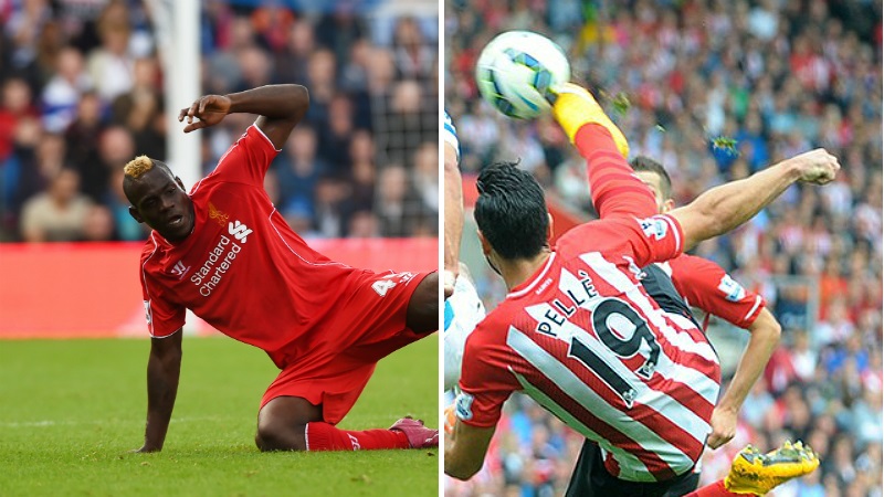 Concorrentes na Azzurra, Balotelli definha na Premier League, enquanto Pellè vive fase dos sonhos