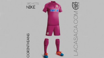 Usando o template da Nike, imaginaram como seriam outras camisas alternativas