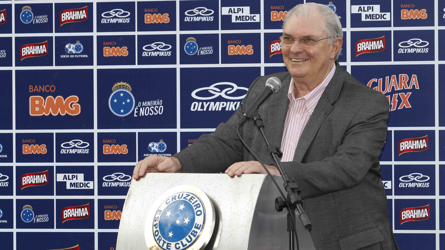Gilvan de Pinho Tavares, presidente do Cruzeiro (Foto: Vipcomm)