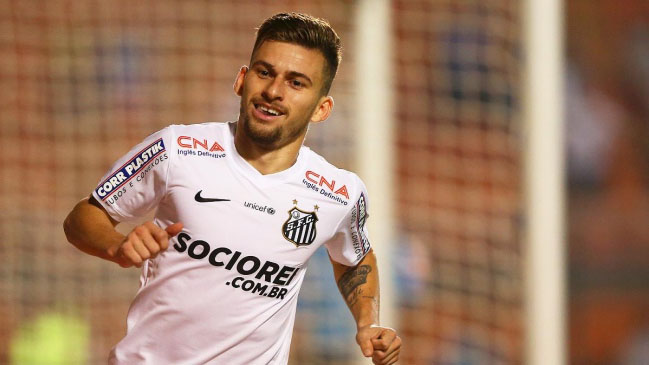Lucas Lima foi destaque do time do Santos